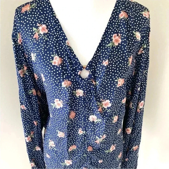 NWT Stitch Fix Mason & Belle Donavor Ring Detail Top Size XXL - Picture 2 of 10